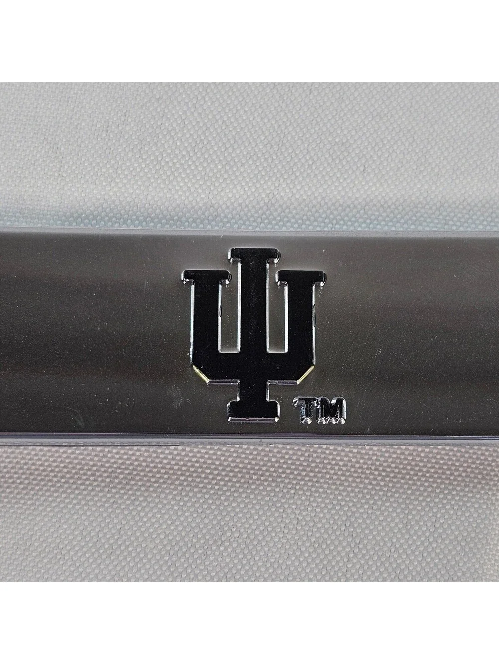 Indiana University Hoosiers License Plate Frame Chrome IU Logo Team Sports NEW